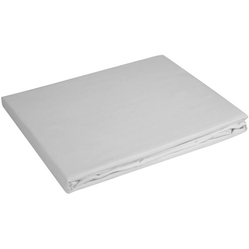 Prześcieradło EUROFIRANY Nova3 z gumką 160 x 200 cm Jasnoszary