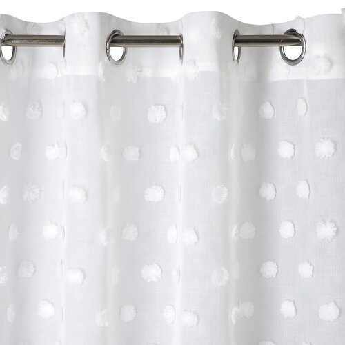 Zasłona EUROFIRANY Design 91 Stella 140 x 250 cm Biały