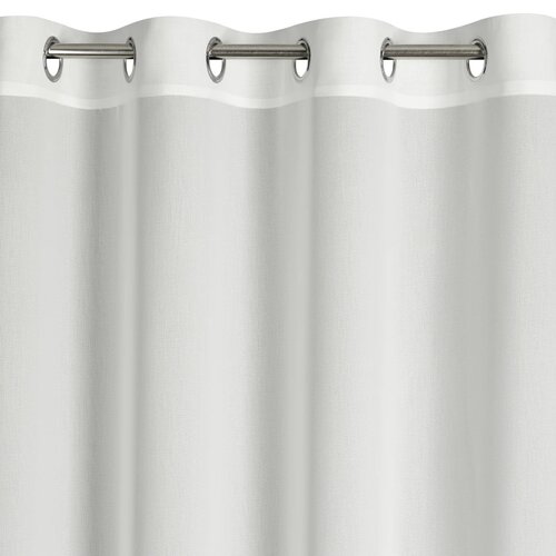 Firana gotowa EUROFIRANY Rossi 135 x 250 cm Biały