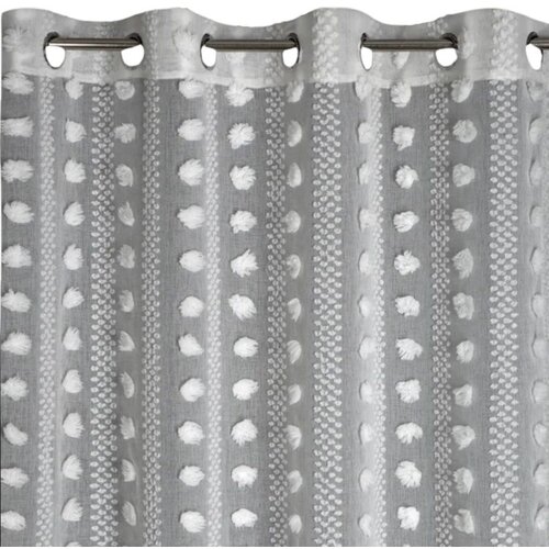 Zasłona EUROFIRANY Elenor 140 x 250 cm Biały