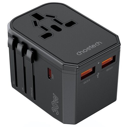 Ładowarka podróżna CHOETECH PD6041 30W Czarny