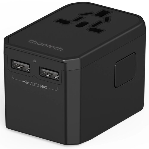 Adapter podróżny CHOETECH PD6045 45W Czarny