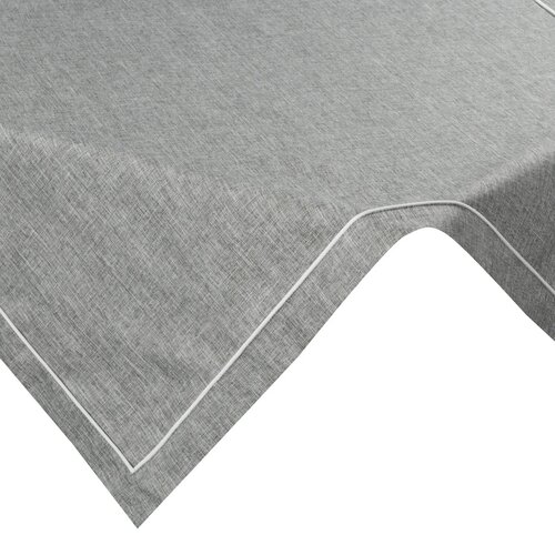 Obrus EUROFIRANY Megi 85 x 85 cm Popielaty