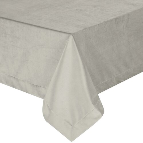 Obrus EUROFIRANY Melinda 140 x 180 cm Srebrny