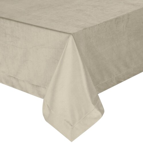 Obrus EUROFIRANY Melinda 140 x 220 cm Beżowy