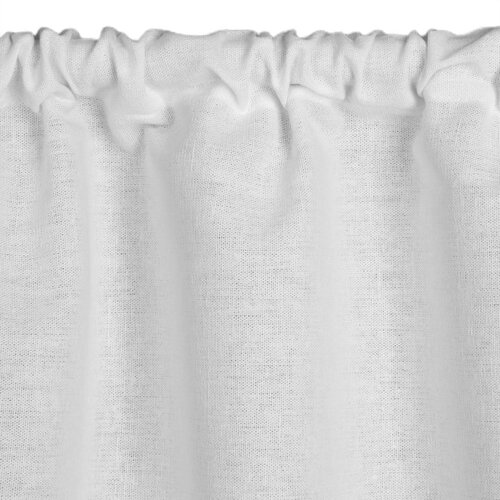 Firana gotowa EUROFIRANY Clarie 150 x 60 cm Biały