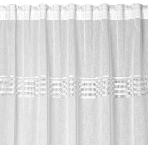 Firana gotowa EUROFIRANY Ines 140 x 270 cm Biały
