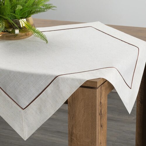 Obrus EUROFIRANY Natu 85 x 85 cm Naturalny