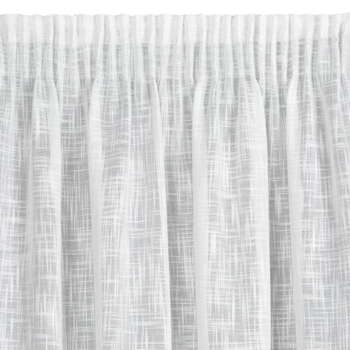 Zasłona EUROFIRANY Liren 140 x 270 cm Biały