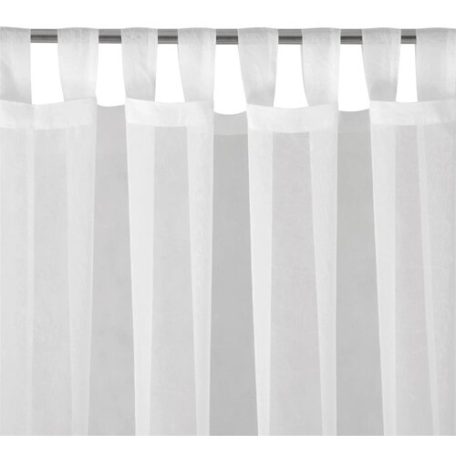 Firana gotowa EUROFIRANY Lucy 140 x 250 cm Biały