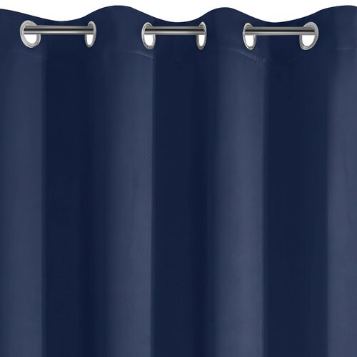 Zasłona EUROFIRANY Design 91 Parisa 135 x 250 cm Granatowy