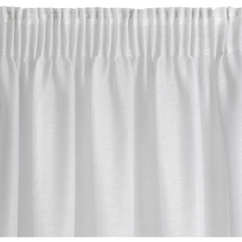 Firana gotowa EUROFIRANY Rebecca 400 x 150 cm Biały