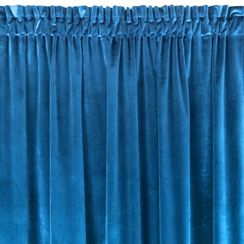 Zasłona EUROFIRANY Samanta 140 x 270 cm Granatowy