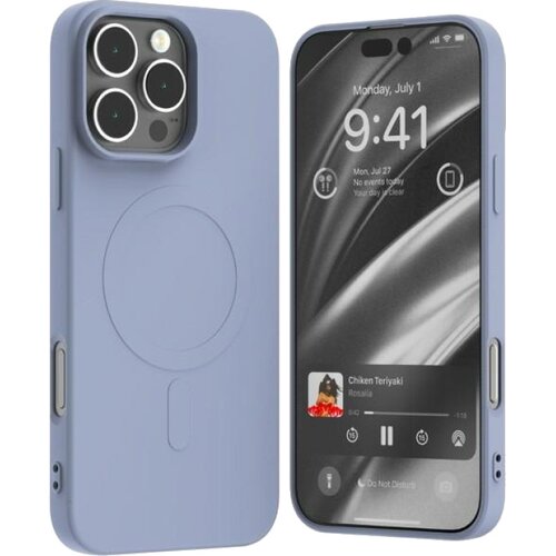 Etui MERCURY Semi-Silicone MagSafe do Apple iPhone 16 Pro Max Lawendowy