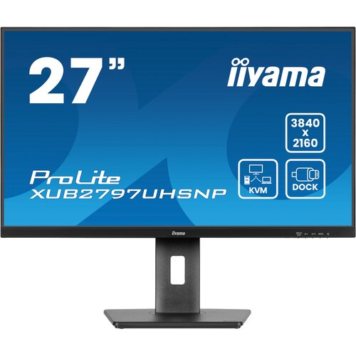 Monitor IIYAMA ProLite XUB2797UHSNP-B1 27" 3840x2160px IPS 4 ms [GTG]