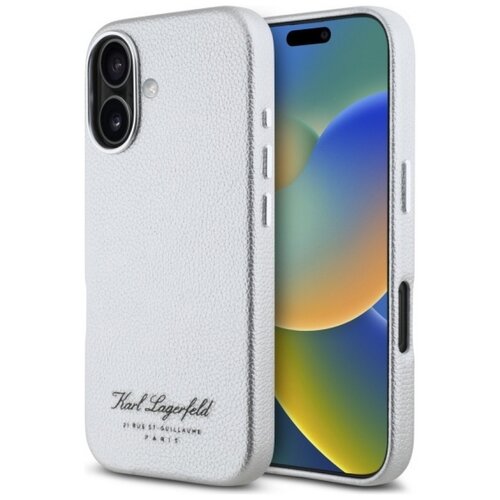 Etui KARL LAGERFELD Hotel RSG do Apple iPhone 16 Szary