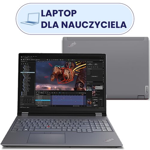 Laptop LENOVO ThinkPad P16 Gen 2 16" IPS 165Hz i7-14700HX 64GB RAM 1TB SSD RTX3500 Windows 11 Professional