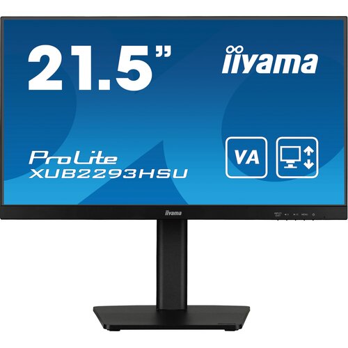 Monitor IIYAMA ProLite XUB2293HSU-B7 21.5" 1920x1080px IPS 100Hz 1 ms [MPRT]