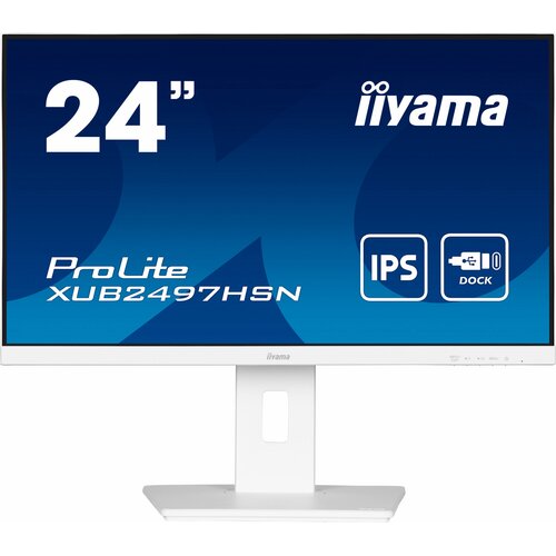 Monitor IIYAMA ProLite XUB2497HSN-W2 23.8" 1920x1080px IPS 100Hz 1 ms [MPRT]