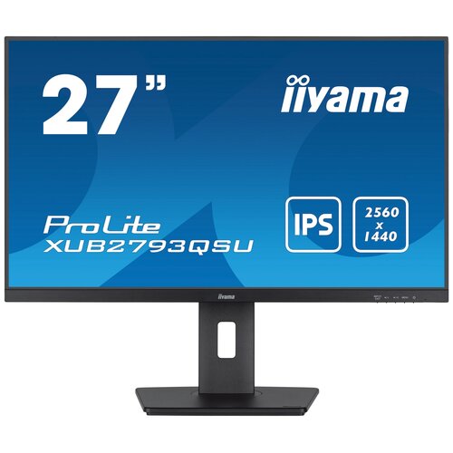 Monitor IIYAMA XUB2793QSU-B7 27" 2560x1440px IPS 100Hz 1 ms [MPRT]