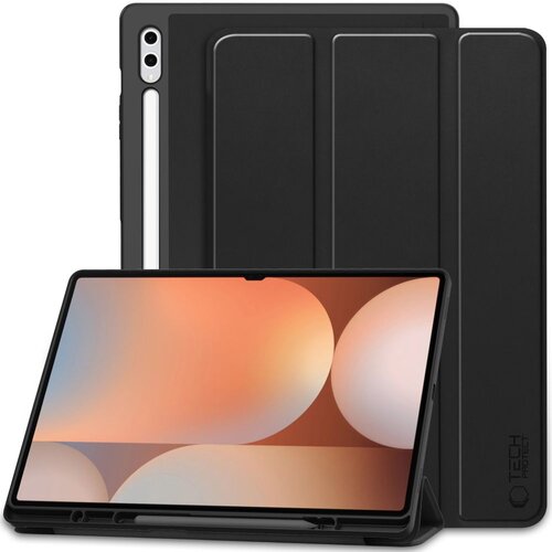 Etui na Galaxy Tab S8 Ultra/S9 Ultra/S10 Ultra 14.6 TECH-PROTECT SC Pen Czarny
