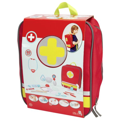 Zabawka zestaw lekarski SIMBA TOYS Plecak lekarza pogotowia ratunkowego 105541005