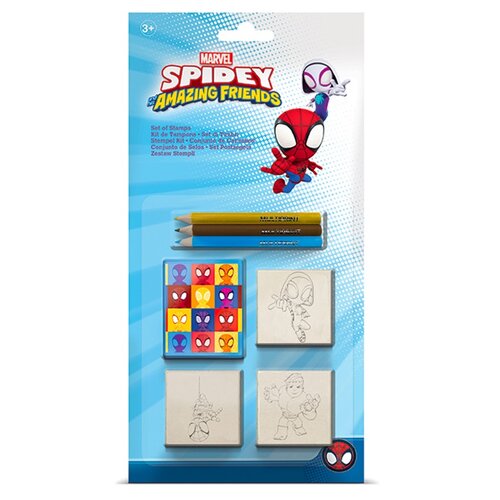 Zestaw kreatywny MULTIPRINT Pieczątki Marvel Spidey i super-kumple 043-3135