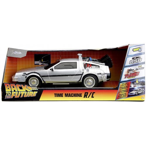 Samochód zdalnie sterowany JADA TOYS Powrót do przyszłości Time Machine RC 253256004