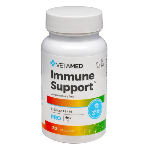 Suplement dla psa i kota VETAMED Immune Support (30 kapsułek na Odporność)