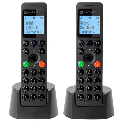 Telefon MOTOROLA DOT202 Duo DECT Czarny
