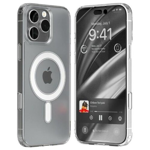 Etui MERCURY Jelhard MagSafe do Apple iPhone 16 Pro Max Przezroczysty