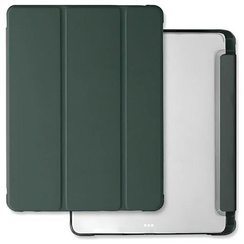 Etui MERCURY Clear Back Cover do Apple iPad 13 Pro Ciemnozielony