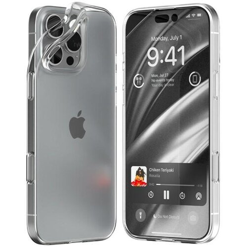 Etui MERCURY Jelly Clear do Apple iPhone 16 Pro Max Przezroczysty