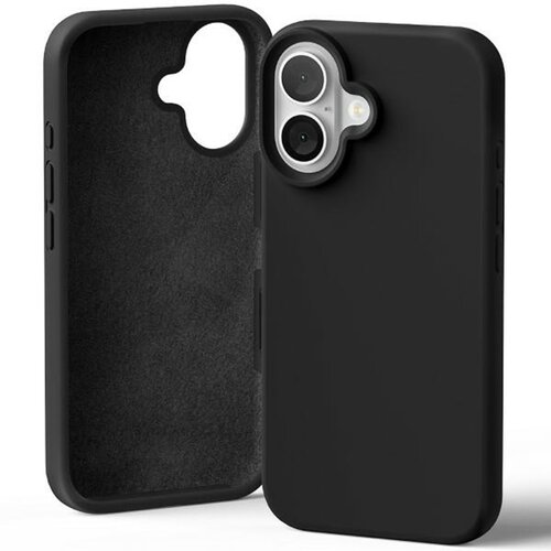 Etui MERCURY Silicone do Apple iPhone 16 Czarny