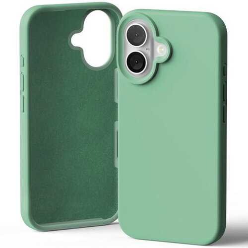 Etui MERCURY Silicone do Apple iPhone 16 Zielony