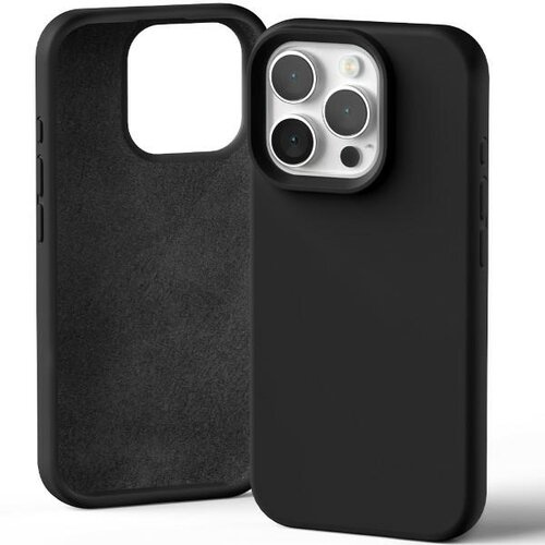Etui MERCURY Silicone do Apple iPhone 16 Pro Czarny