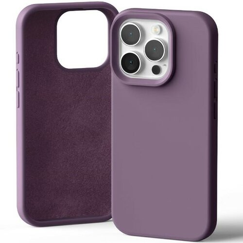 Etui MERCURY Silicone do Apple iPhone 16 Pro Fioletowy