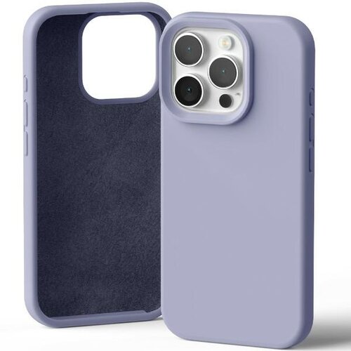 Etui MERCURY Silicone do Apple iPhone 16 Pro Lawendowy