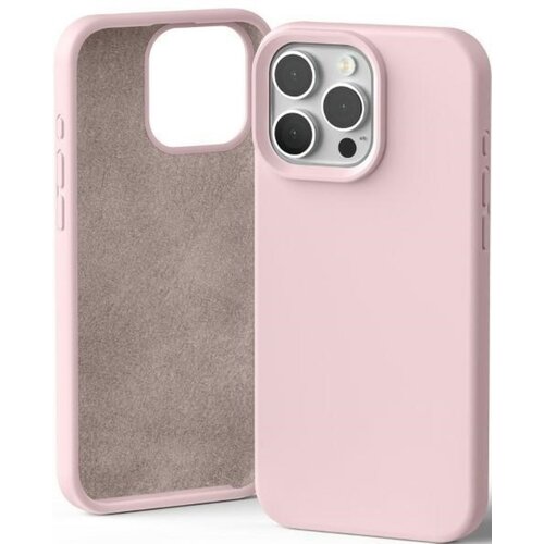 Etui MERCURY Silicone do Apple iPhone 16 Pro Max Różowo-piaskowy