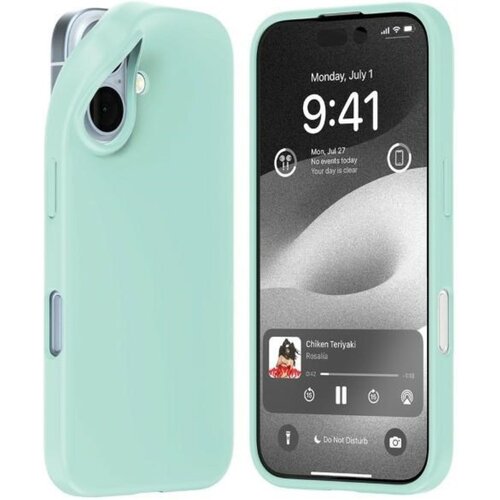 Etui MERCURY Soft Felling do Apple iPhone 16 Miętowy