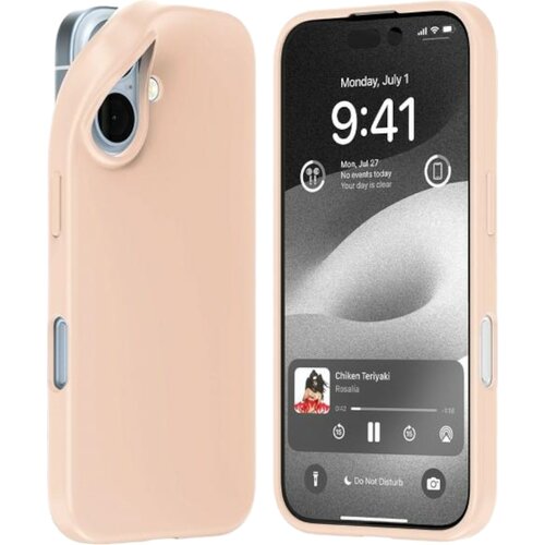 Etui MERCURY Soft do Apple iPhone 16 Piaskowy Róż