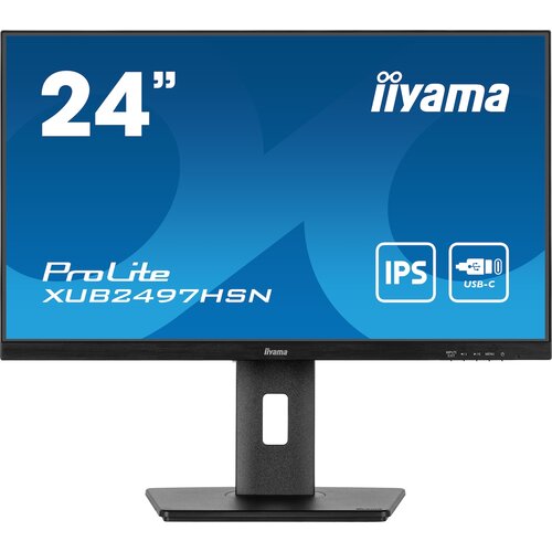 Monitor IIYAMA ProLite XUB2497HSN-B2 23.8" 1920x1080px IPS 100Hz 1 ms [MPRT]