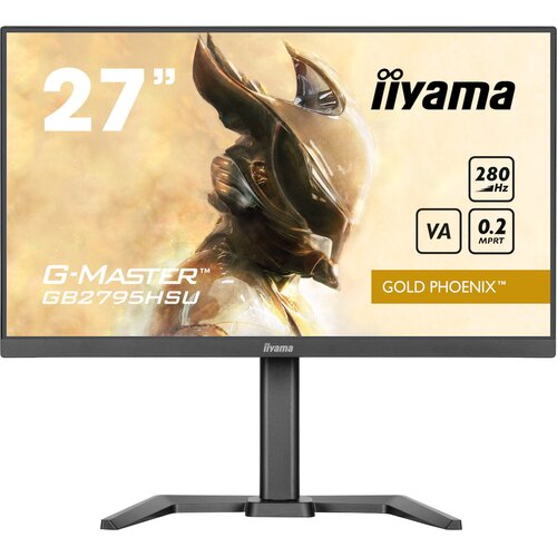 Monitor IIYAMA G-Master GB2795HSU-B1 27" 1920x1080px 280Hz 0.2 ms [MPRT]