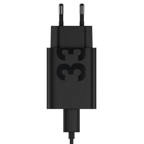 Ładowarka sieciowa MOTOROLA TurboPower PD 33W + Kabel USB-A - USB-C Czarny