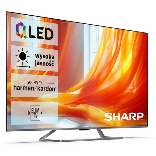 Telewizor SHARP 75GP7465E 75" QLED 4K Google TV Dolby Atmos Dolby Vision HDMI 2.1