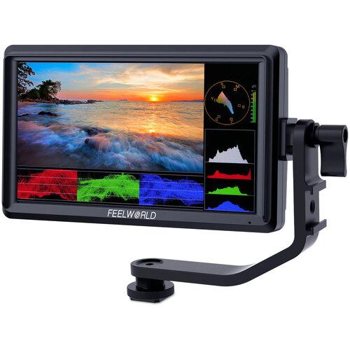 Monitor podglądowy FEELWORLD FW568 V3 6" Czarny