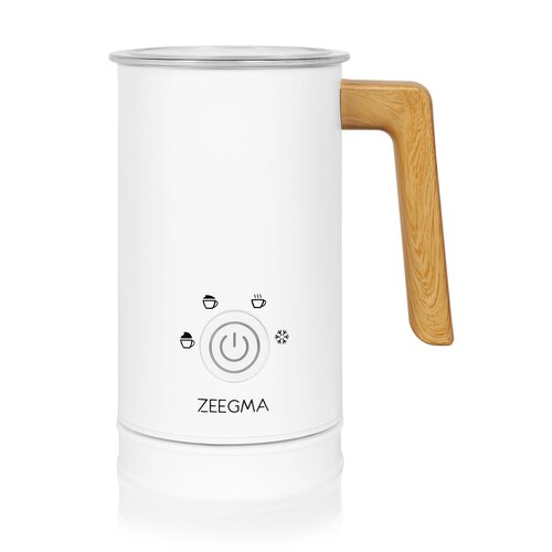 Spieniacz ZEEGMA Milkee Wood Biały