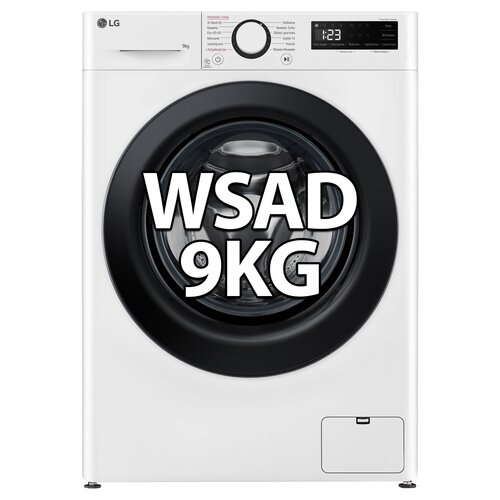Pralka LG MF4W90506W AI DD kl.A 9kg 1400 obr AI Wash SteamSpa