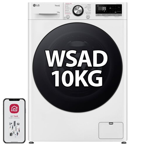 Pralka LG MF4W1072YW TurboWash™360 AI DD Steam Allergy Care 10kg 1400rpm