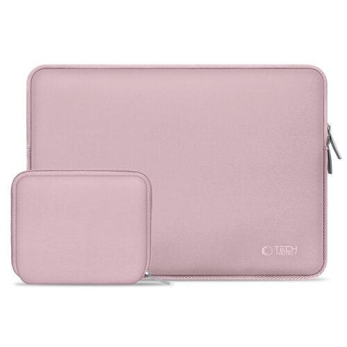 Etui na laptopa TECH-PROTECT Neoslim 13-14 cali Różowy + Torba na akcesoria